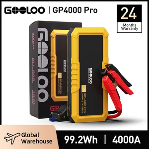 GOOLOO 4000A Mulai Power Bank 26800mAh Jump Starter Car Booster Baterai Eksternal 12V Perangkat Starter untuk Bensin Diesel Powerbank 10 baterai lithium titanate penjualan terbaik - №