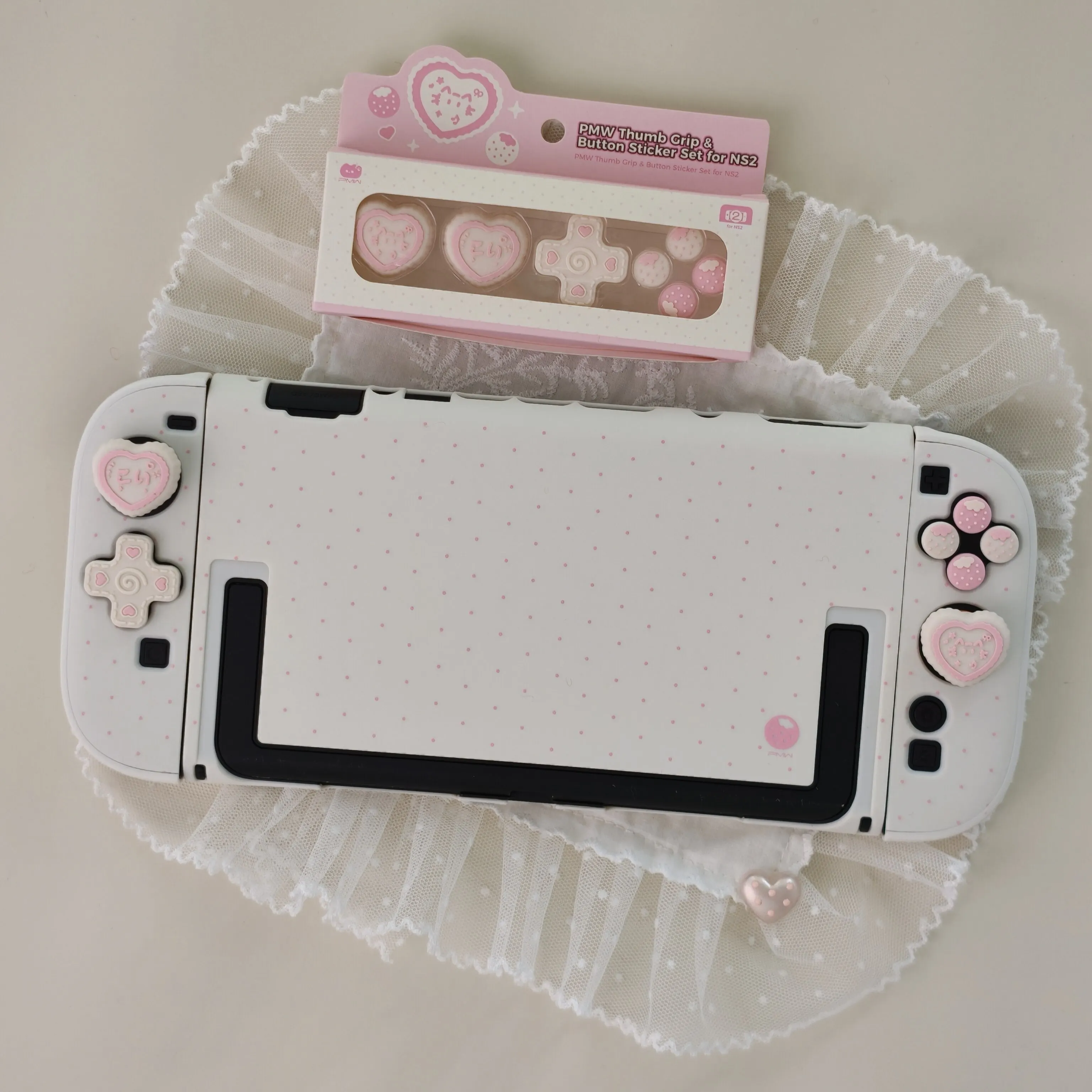 Thumb Grip Joystick - Cute Switch 2 Protective Case Ns2