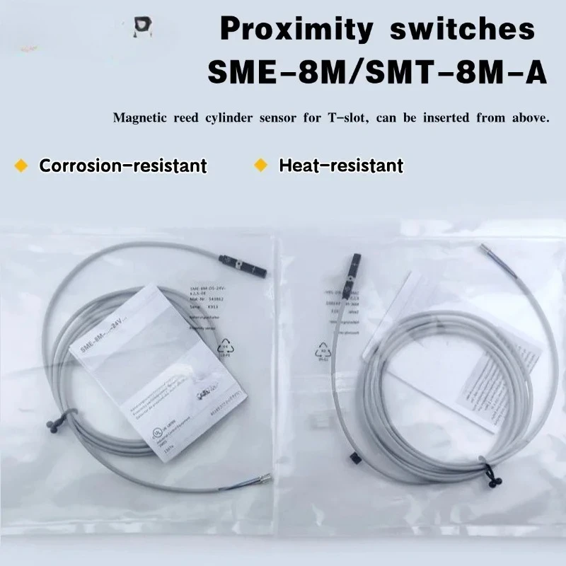 SME SMT-8M 10M 8 10 1 8G-A DS ZS SL-PS NS-24V-E K S K5 KL-0.3-2.5-5.0-Q M8D L M12-OE-LED-24-B Proximity Switches Pneumatic Tools