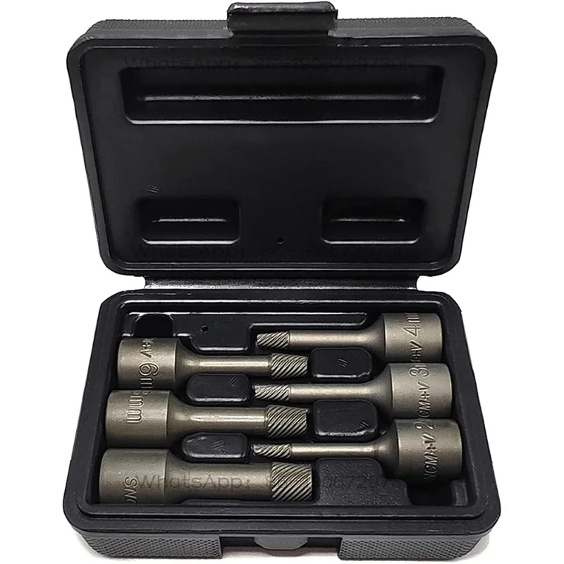 

6PCS 3/8" Drive Impact Wedge Proof Extractor Set Bolt Extractor Removal Tool