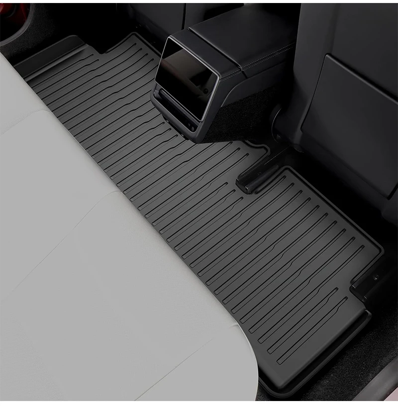 Vastz Fußmatten für Tesla Modell y 3 2012-2017 Hochland links rechts Ruder Allwetter tpe Cargo Liner Cargo Kofferraum Zubehör – Detail 16