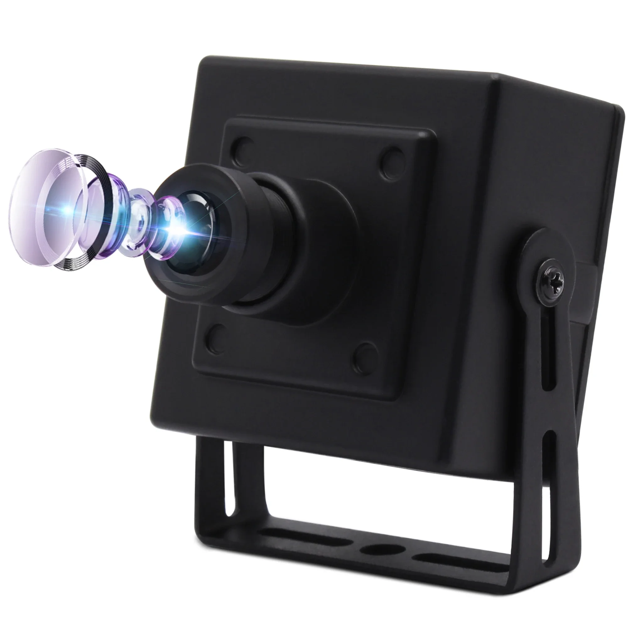ELP Wide Angle 100 Degree Camera Module 0.0001lux Low Illumination Camera 1080P HDR H.264 SC2210 Sensor for Security Monitoring