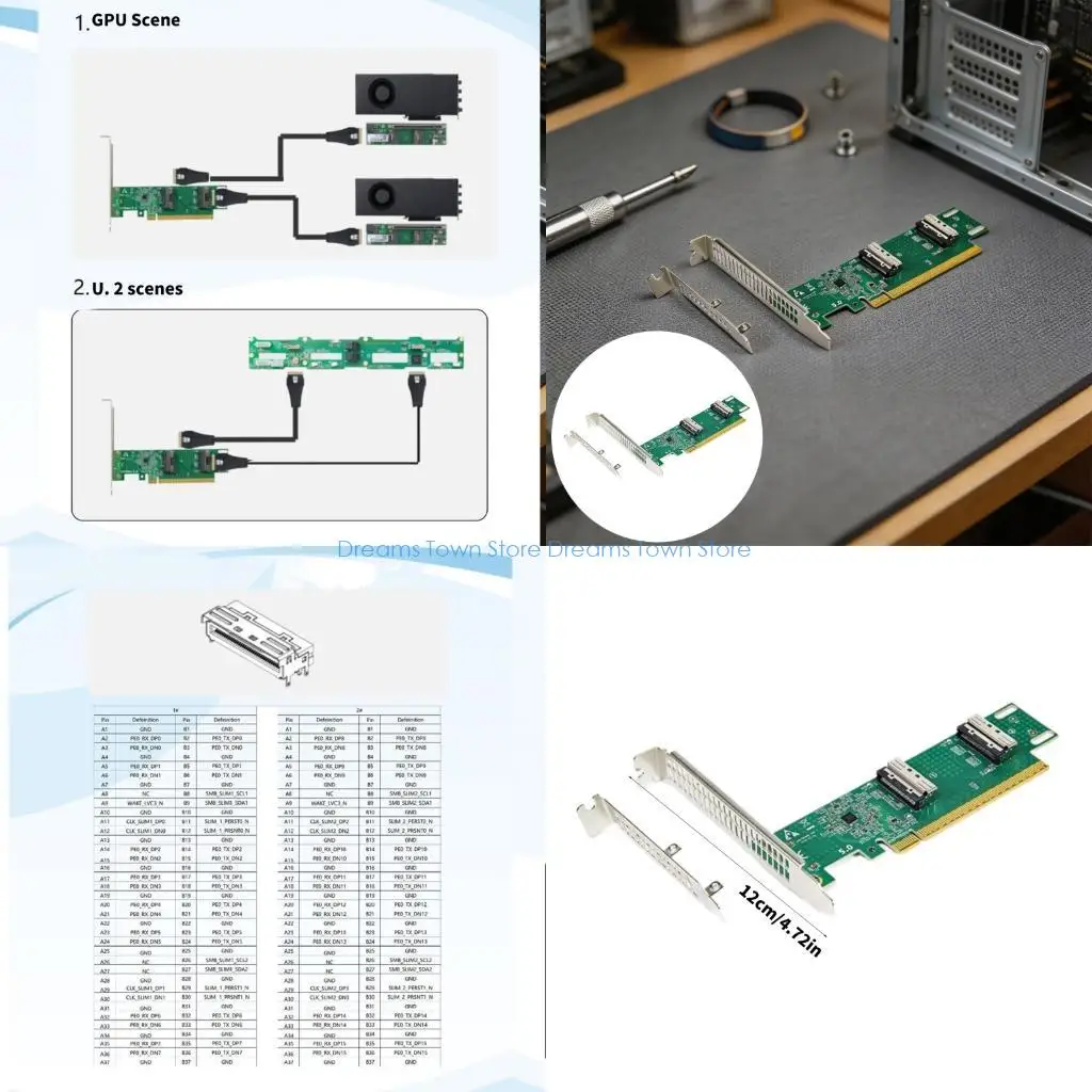 HX6A PCIE Converter Enables Fast Data Transfer For External Hard Drive