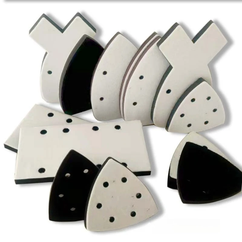 Irregular Shape Sander Backing Pad, Foam Buffer Cushion for Electric Sander, Dust-proof Polishing Pad, Power Tool Accessory