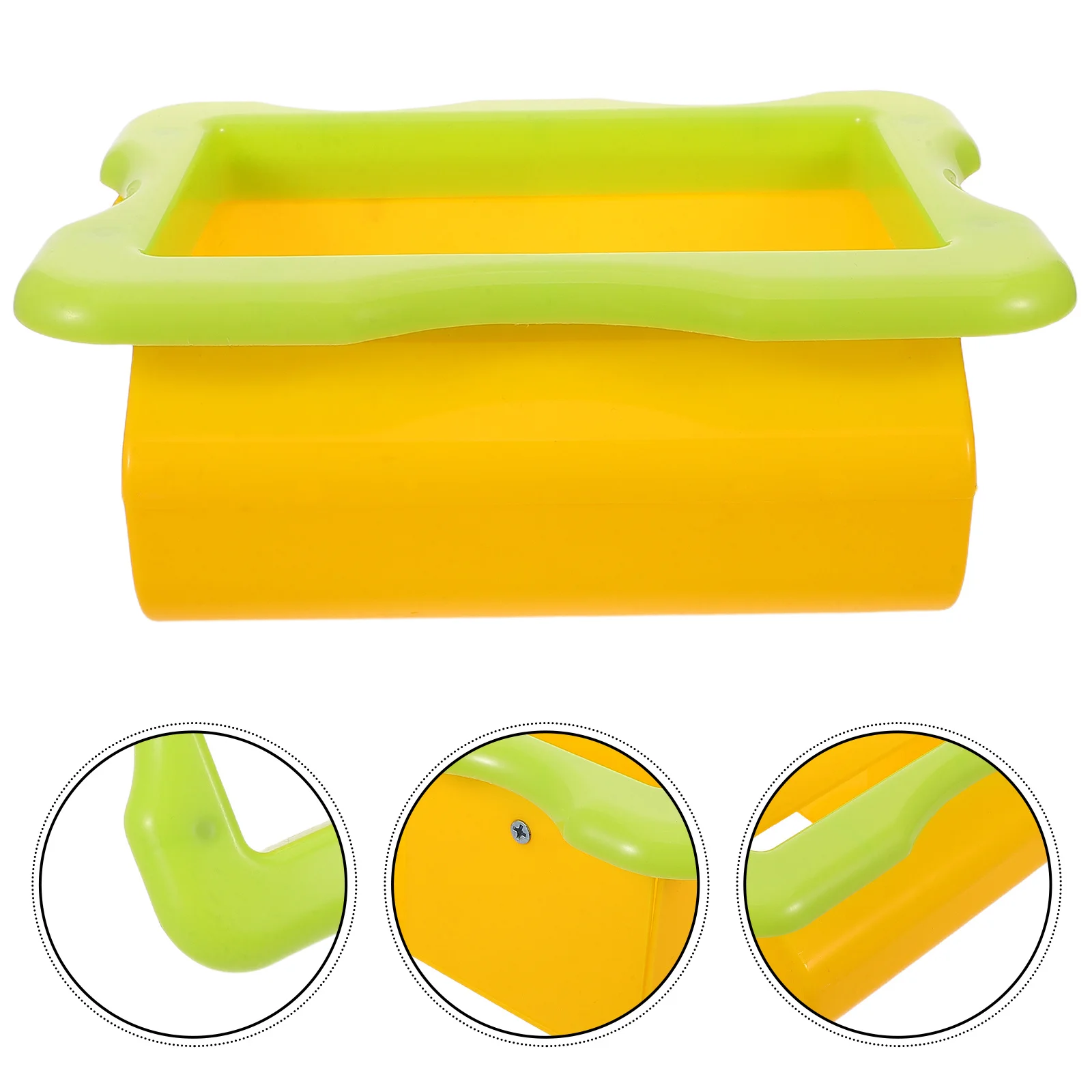 

1Set Game Machine Coin Tray Plastic Sturdy Replacement Part Smooth Coin Receiver Easy Installation Compatible for Game Room