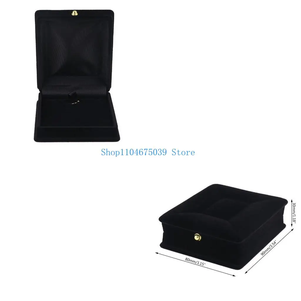 

5asd Elegant Necklace Pendant Box Bracelet Box for Jewelry Display Wedding