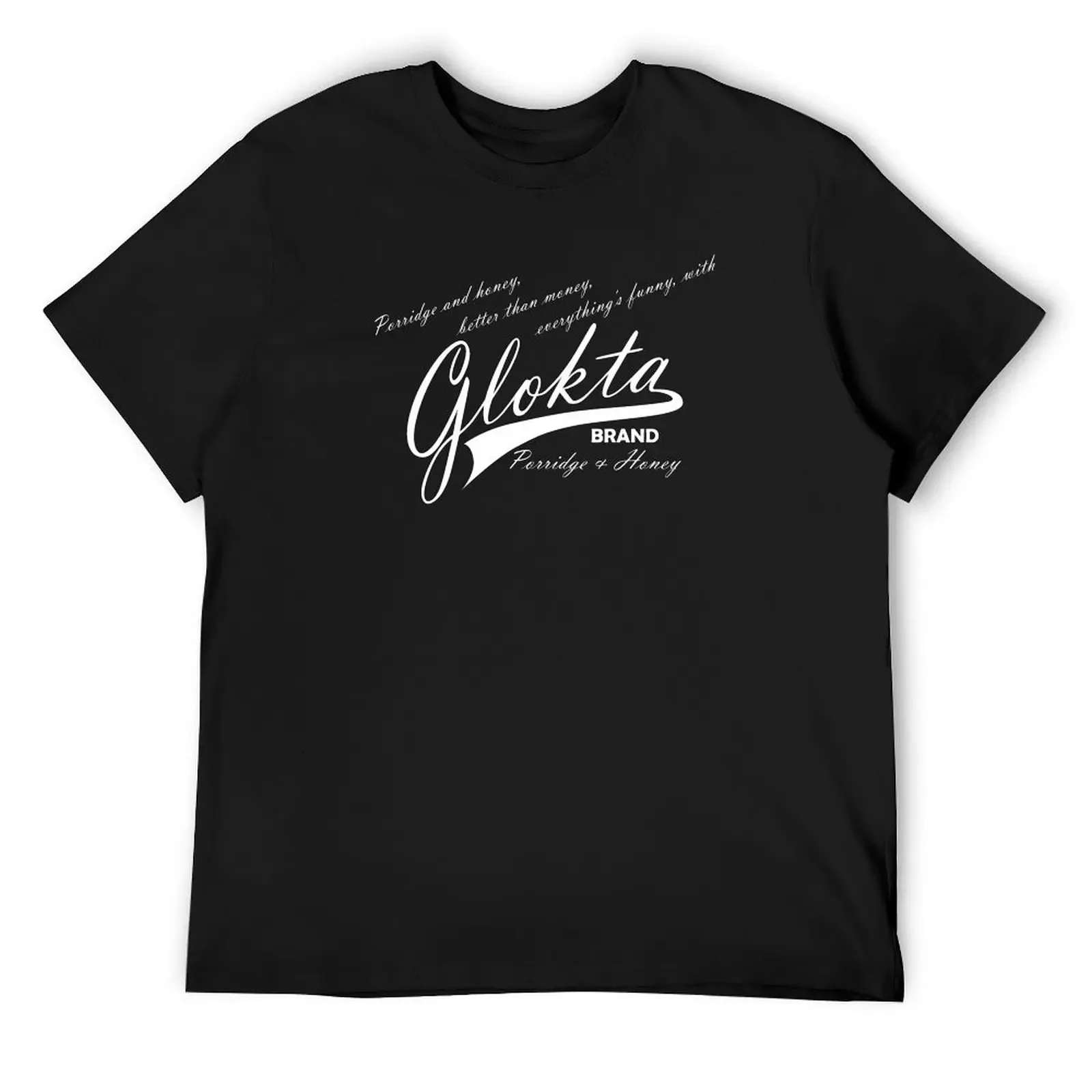 Glokta Brand Porridge & Honey T-Shirt customizeds graphic t shirt vintage graphics korean fashion mens plain t shirts