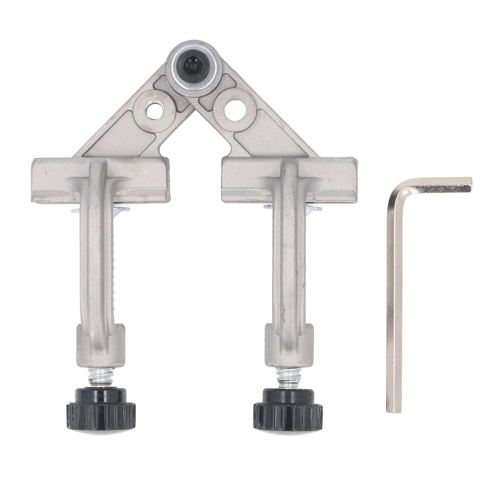 

Double Handle Pipe Clamp Aluminium Die Casting 10-180° Quick Release Right Angle Corner Clamp for Woodworking
