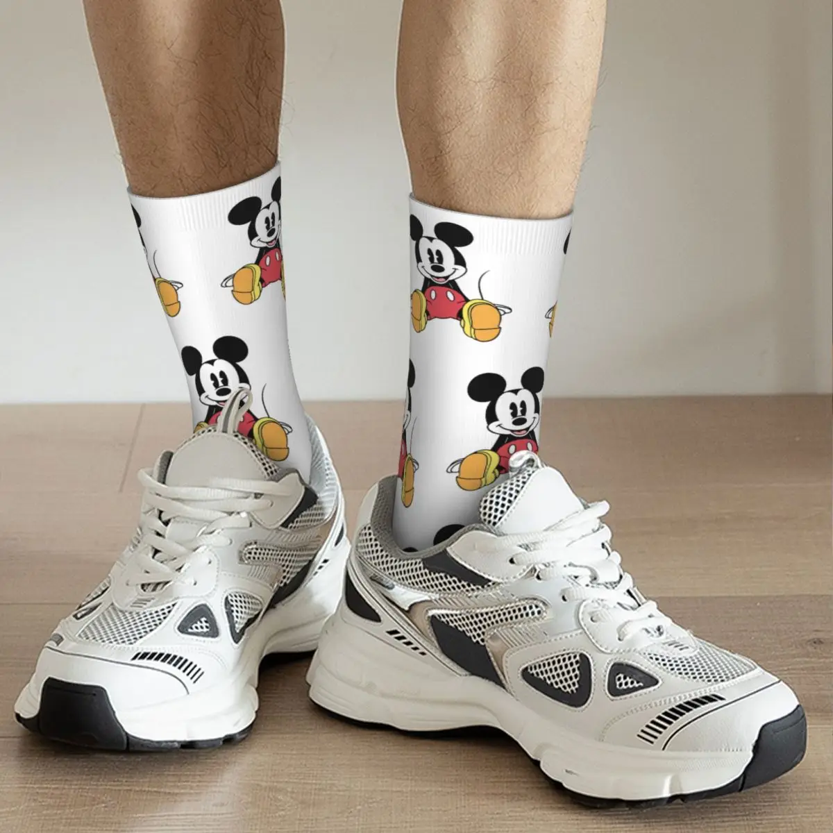 Mickey Mouse Socks Accessories Super Soft Long Socks Breathable