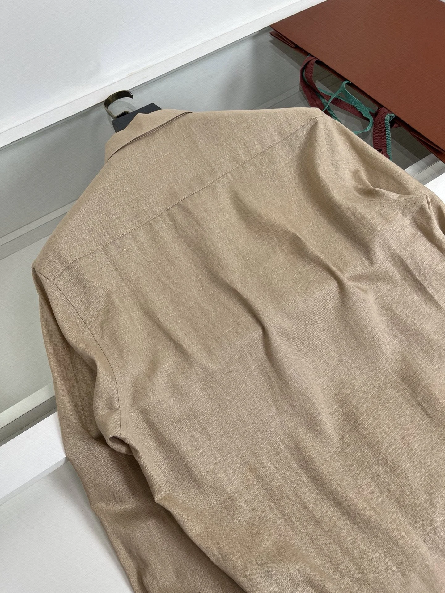 

LP Old Money Wind 25ss Casual Long Sleeve Linen Shirt