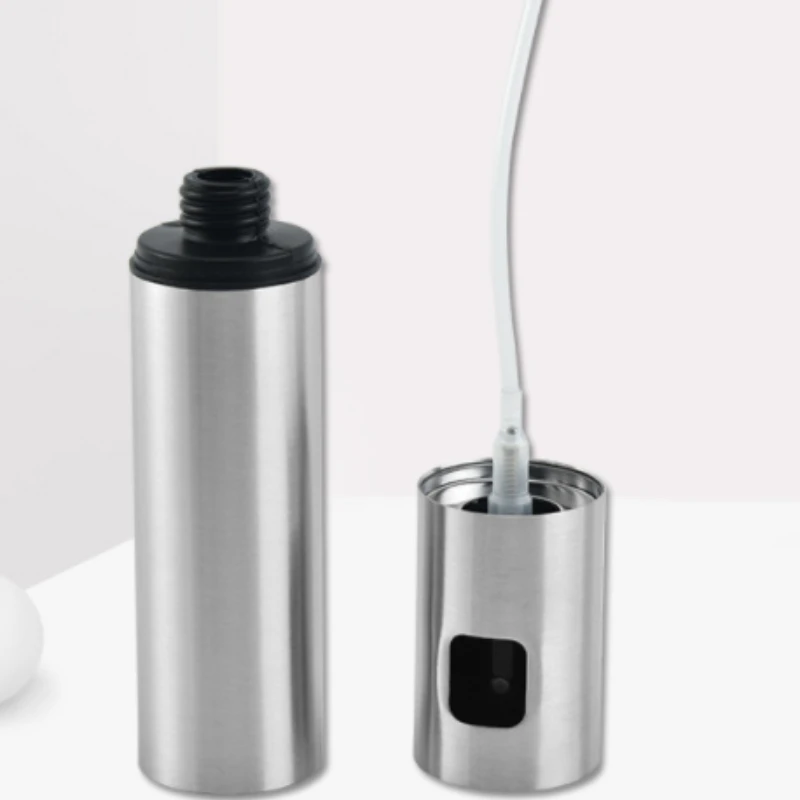 BBQ stainless steel spray bottle, baking olive oil spray bottle, water pump, barbecue oil and vinegar sprayer, kitchen tools