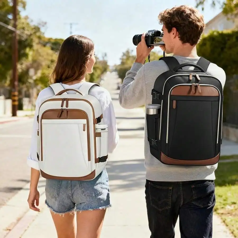 Travel Backpack for Men Women 15.6 Inch Laptop Bag