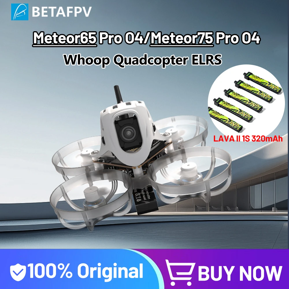 BETAFPV Meteor75/ Meteor 65 Pro O4 Brushless Whoop Quadcopter PNP/DJI O4 Version ELRS 2.4G Receiver Matrix 1S 3IN1 HD FC
