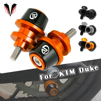 スイングアーム用モーターサイクルスライダースタンド、スプールネジ、ktmデューク用アクセサリー125、200、250、390、690、790、890、990、duke890、2018〜2024