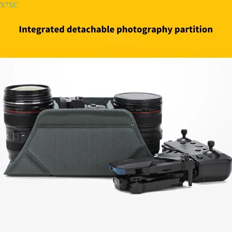 X7XC Camera Storage Cube Detachable Padding Adjustable Dividers Equipment