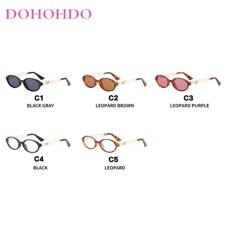

2025 Trendy Vintage Small Hollow Frame Sunglasses Women Men Fashion Oval Sunglasses Female Summer Traveling Shades Eyewear UV400