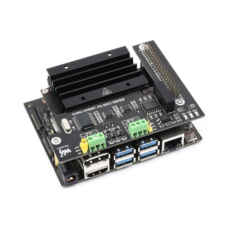 RS485 CAN Expansion Board for Jetson Nano Digital Isolation Built-In Protection Circuit Module