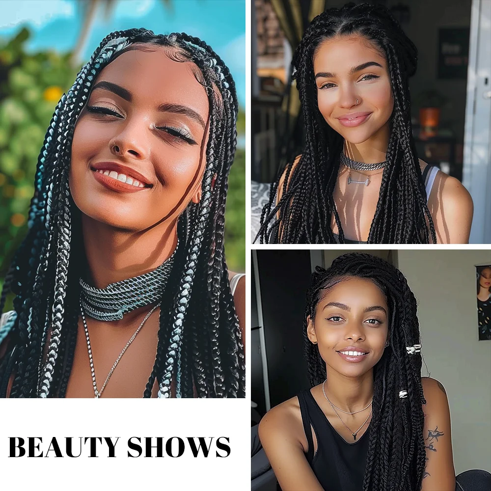 Cabelo de lã brasileiro para tranças, acrílico mão tricô fio, trança extensão do cabelo, Faux Locs, crochê africano, trança Jumbo