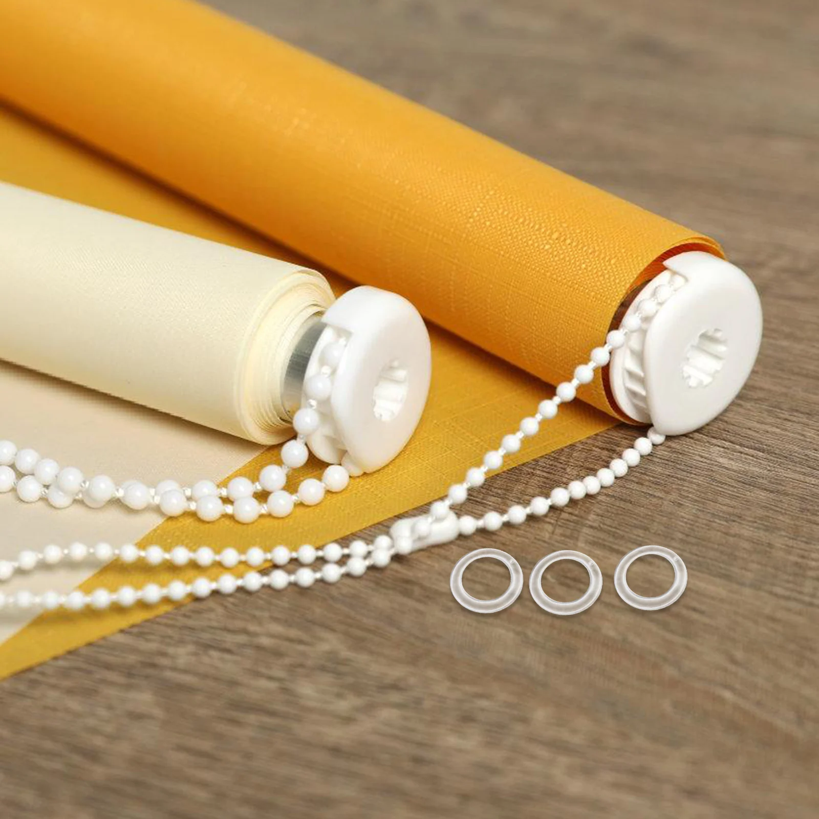 

100Pcs Curtain Ring Supplies High Grade Material Long Lasting Use Easy Operation Window Curtain Rings Hanging Rings