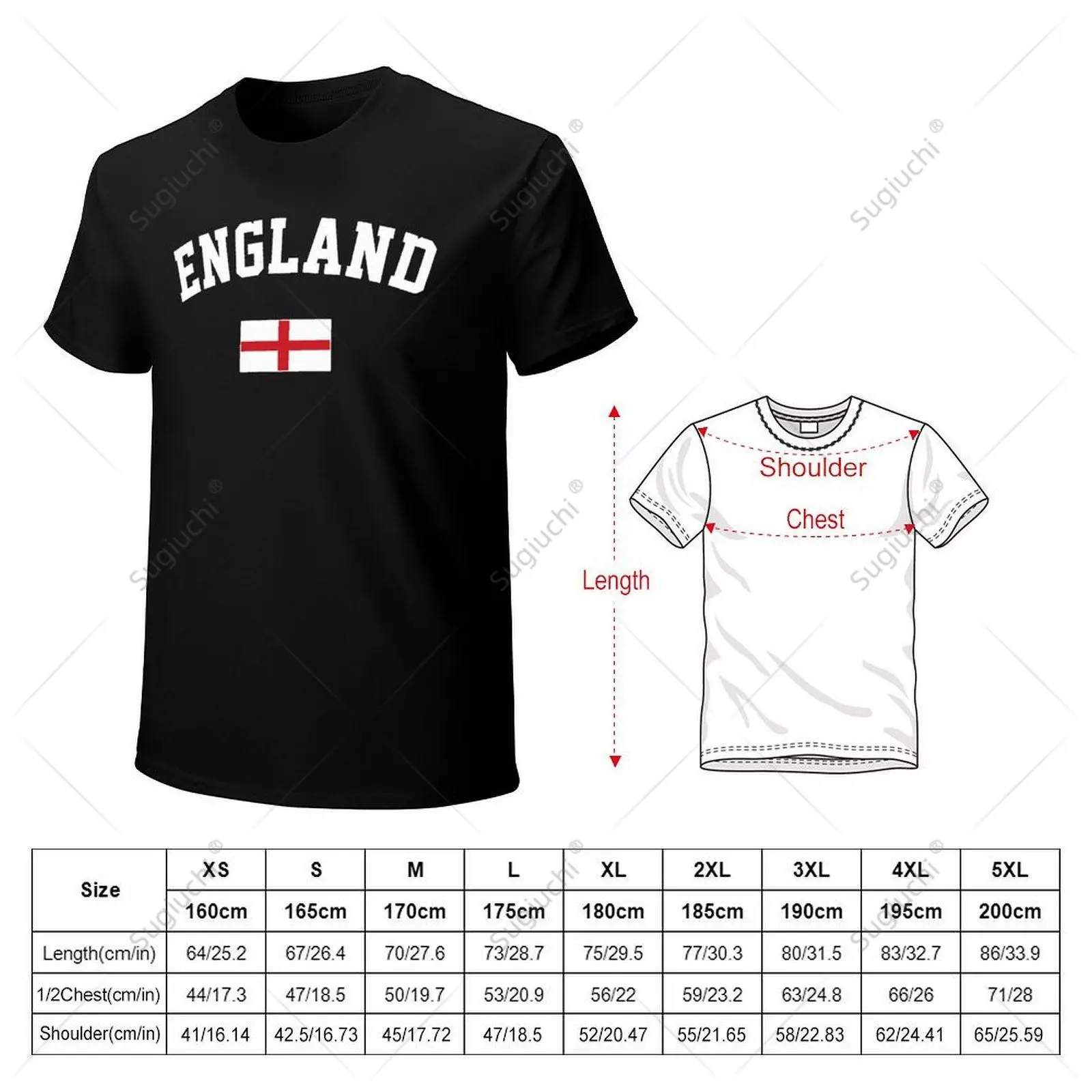 Camiseta Unisex para hombre y mujer, camisa del Día de la independencia de Inglaterra y Londres, 100% algodón