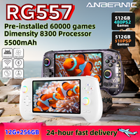 ANBERNIC RG557 RG 557 Retro Handheld Game Console Video Game Consoles 5.48\