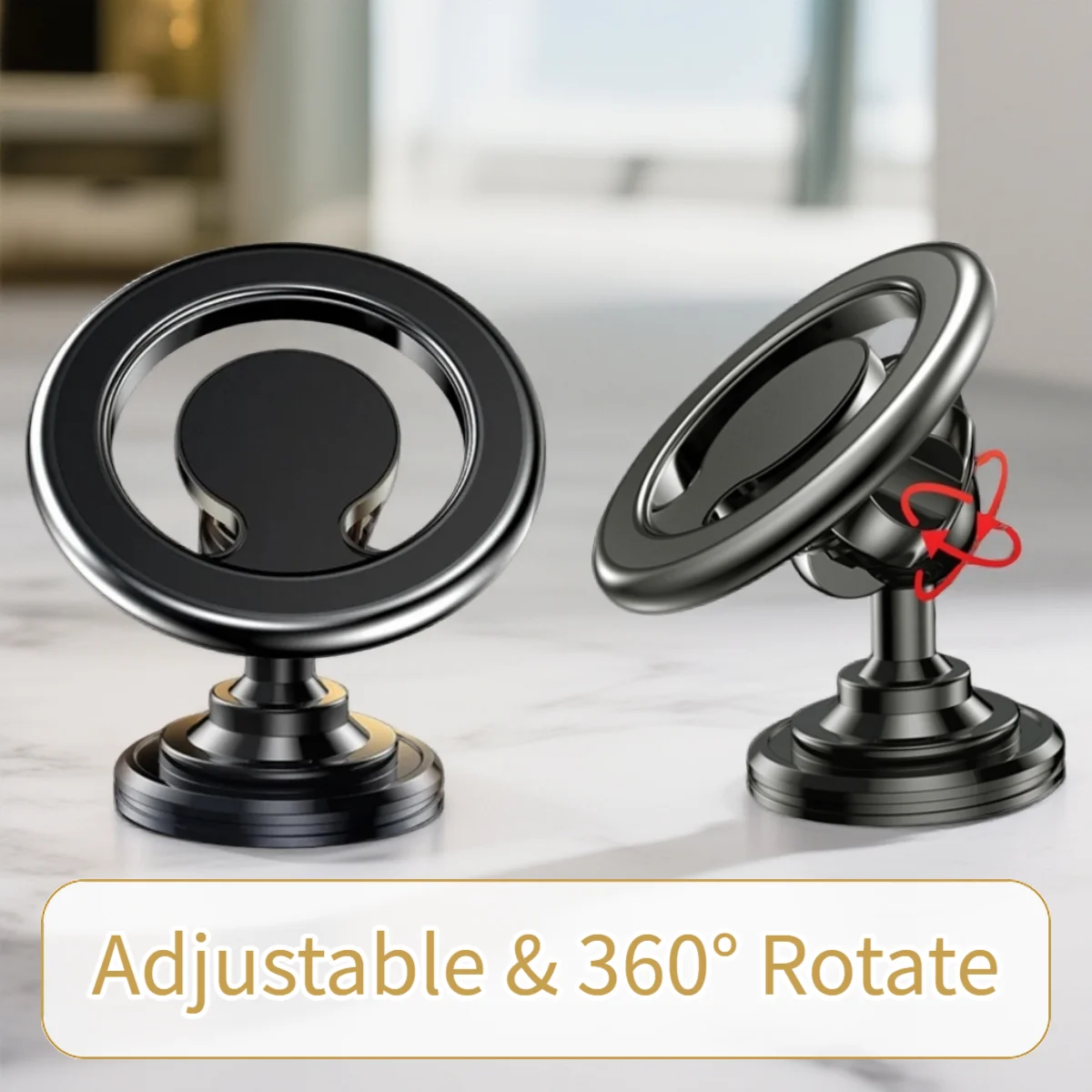 Magnetic Car Phone Holder Stand Magnet Car Mount Support GPS Mobile Bracket in Car for Macsafe IPhone 15 14 13 12 Samsung Huawei