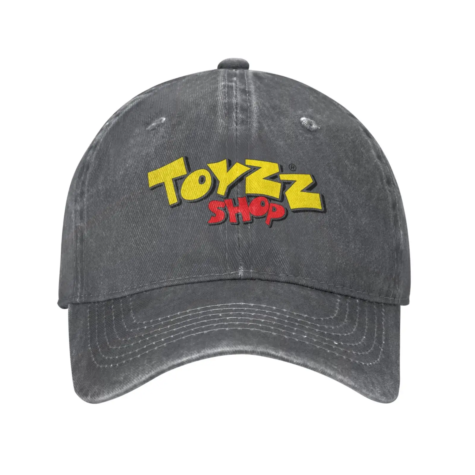 Casquette en denim avec logo de la boutique Toyzz, chapeau de baseball, qualité