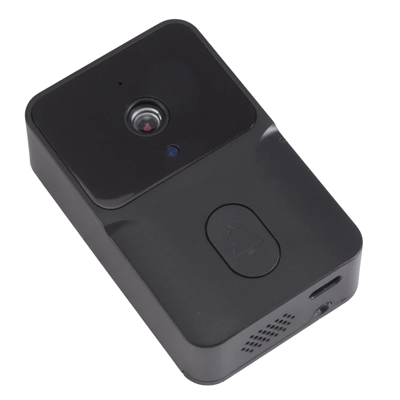 Tuya Intelligent Wifi Doorbell Outdoor High-Definition Camera Anti-Theft Door Bell Set Night Vision Monitor Door Phone Voice