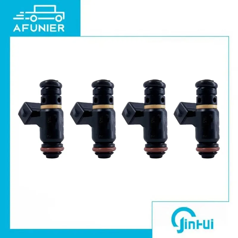 Boquilla de inyector de combustible de 4 Uds para Fiat Novo Palio 1,0 EVO Nove Uno 1,0 EVO Flex 2009 OE No. :IPE016
