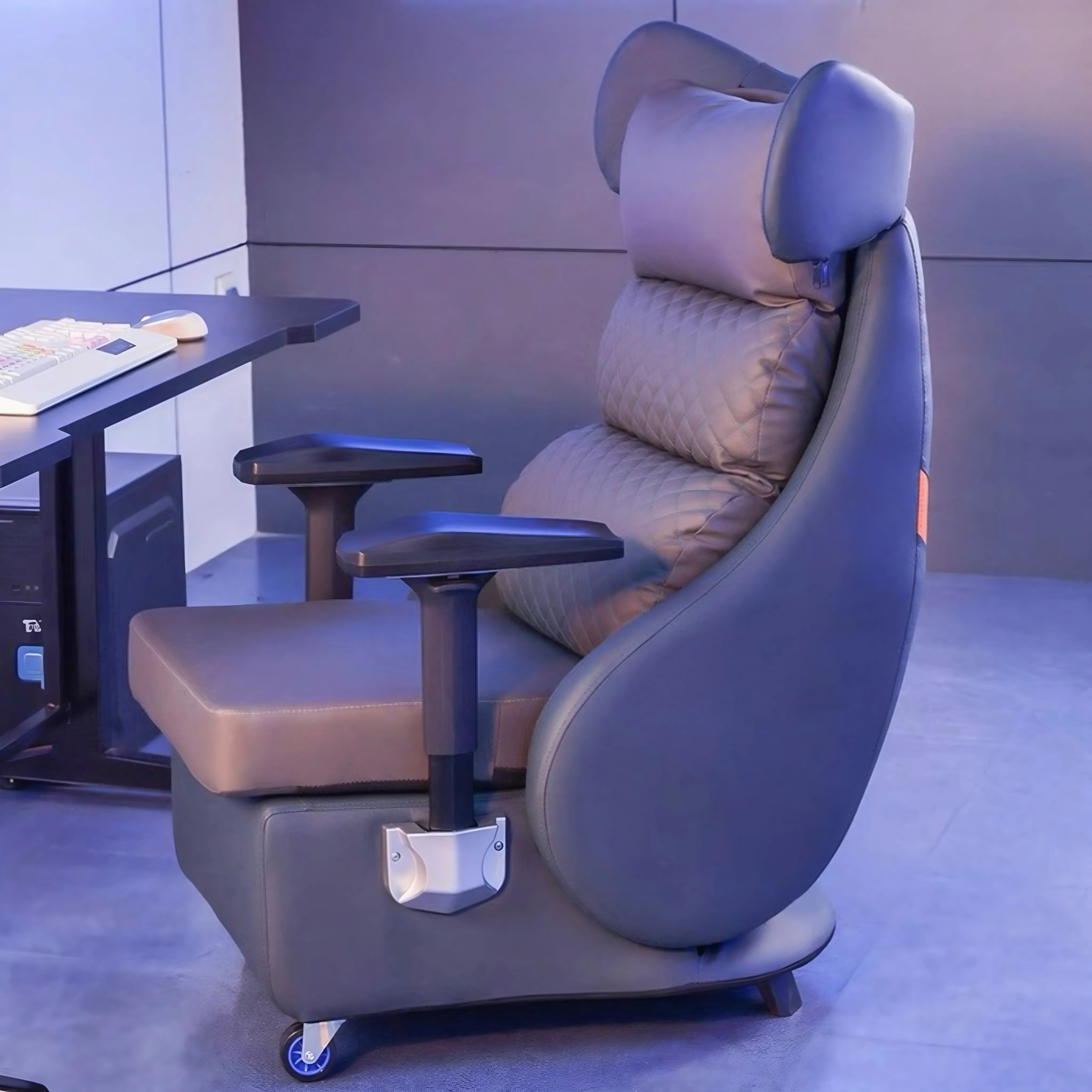 # Moderner Metall-Gaming-Sesse – Esports Or Gaming Bewertung und Preis
