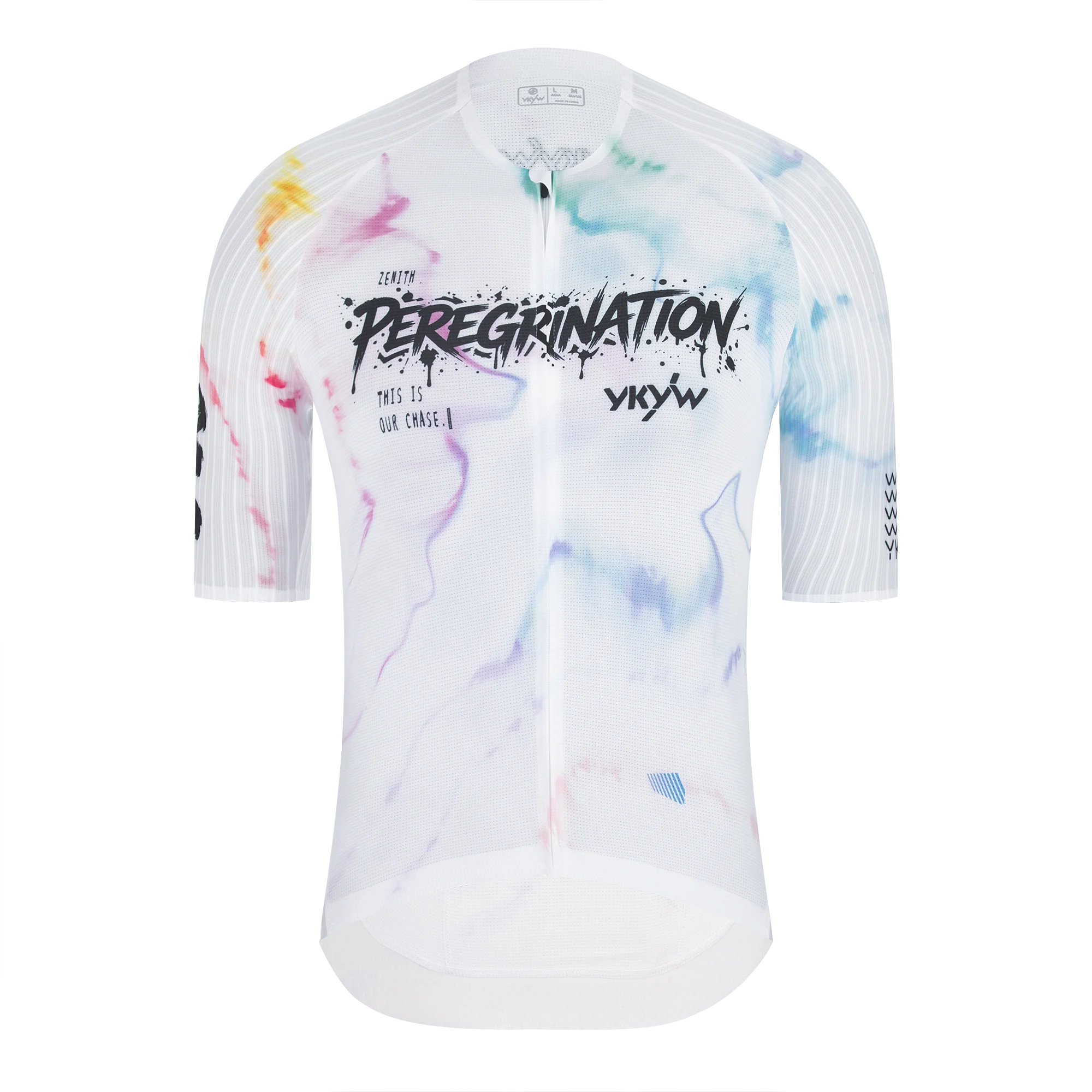 YKYWBIKE 2026 Herren Kragenloses Radtrikot Sommer Kurzarm Raglan Aero Schnelltrocknend Atmungsaktiv Pro MTB Rennrad Fahrradoberteil – Detail 6
