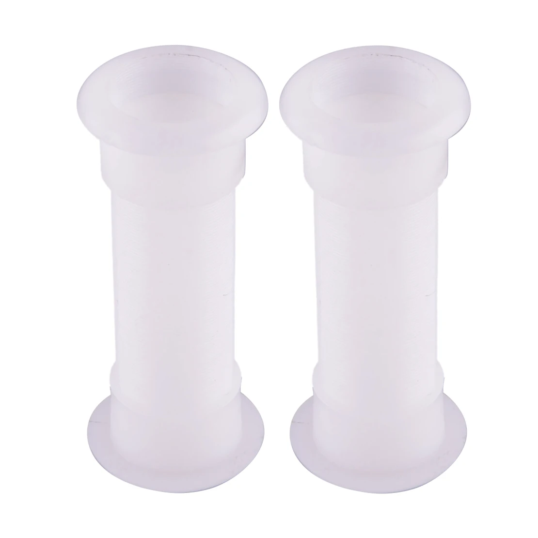 

2Pcs White Plastic Drain Tube Thru-Hull Fitting Accessories for Boat Marine Motorwell Livewell Baitwell