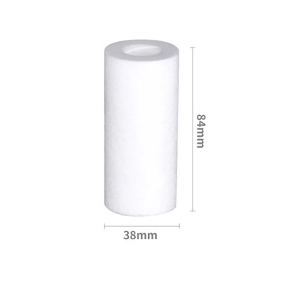 2/10pcs Faucet Water Purifier Filter Element Shower PP Cotton Filter Element For Kitchen Bathroom Shower Household Filter