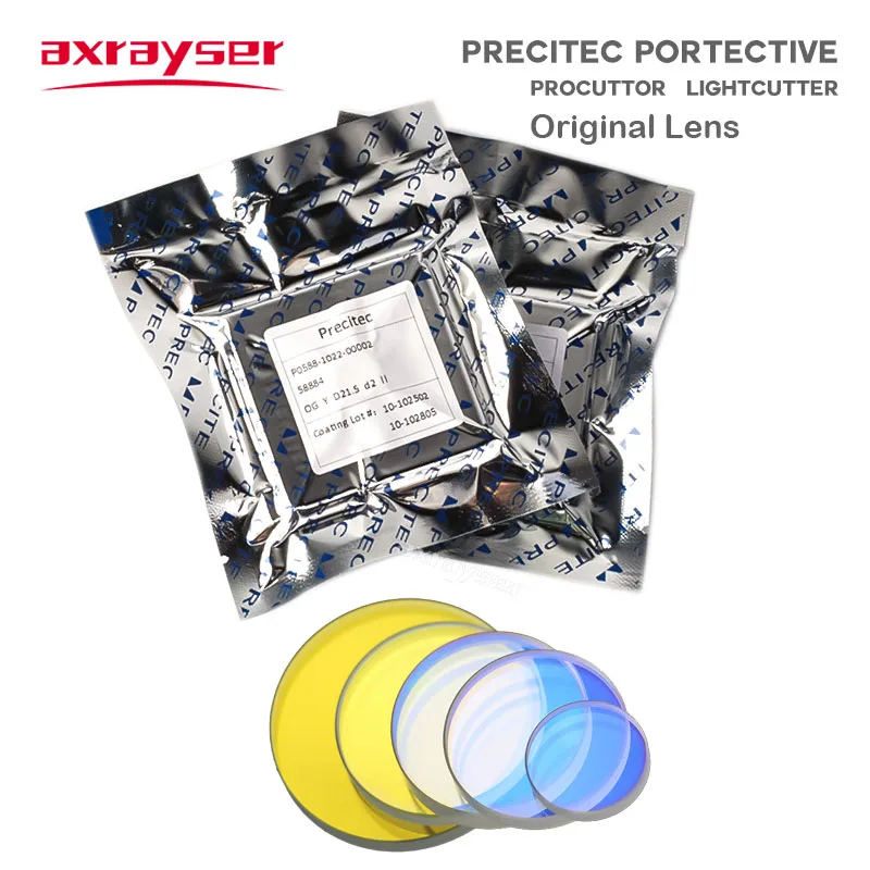 Original Precitec Optical Lens for Fiber Laser Protective Windows 37x7 P0595-58601P0795-1201 Procuttor Lightcutter SolidCutter