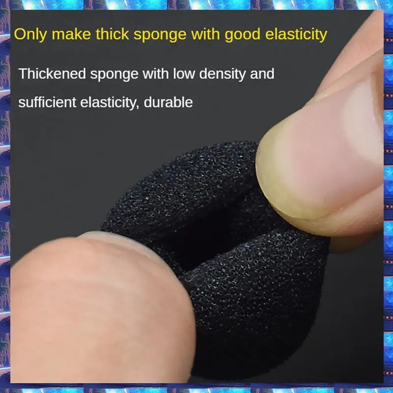

2025 Universal Amplifier Sponge Cover Headset Microphone Cover Headset Protection Anti-Spray Dust Ear Cotton Durable Easy Instal
