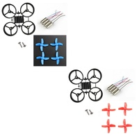 JJRC H36 Eachine E010 Tiny DIY Mini Quadcopter Frame Kit W 4x615 Coreless Motors 4xBlades 65mm Wheelbase for Indoor FPV Drone