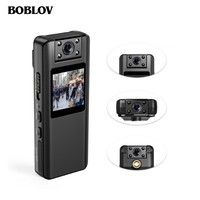 BOBLOV A22 Mini Digital Camera 1080P HD Screen Portable Magnetic Night Vision Small Camcorder Bodycamera Outdoor Sports Camara