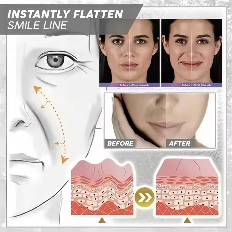 콜라겐 페이스 크림 퍼밍 리프팅 파인 라인 딥 안티 처짐 주름 안티 에이징 제품 브라이트 세럼 한국 스킨 케어 세트
