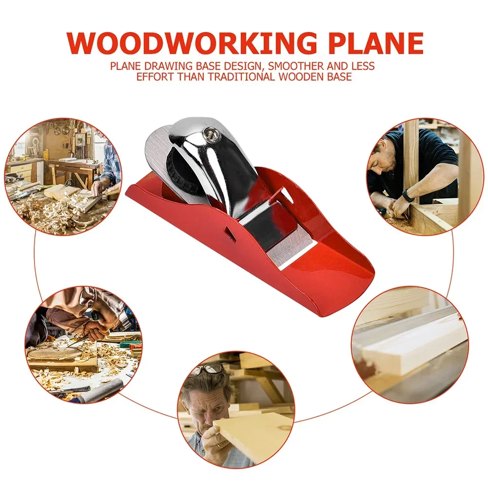 2PCS Wood Hand Planer Set Carpenter Specific Tools for Trimming Plane Detachable Woodworking Deburring Planer DIY Model Making