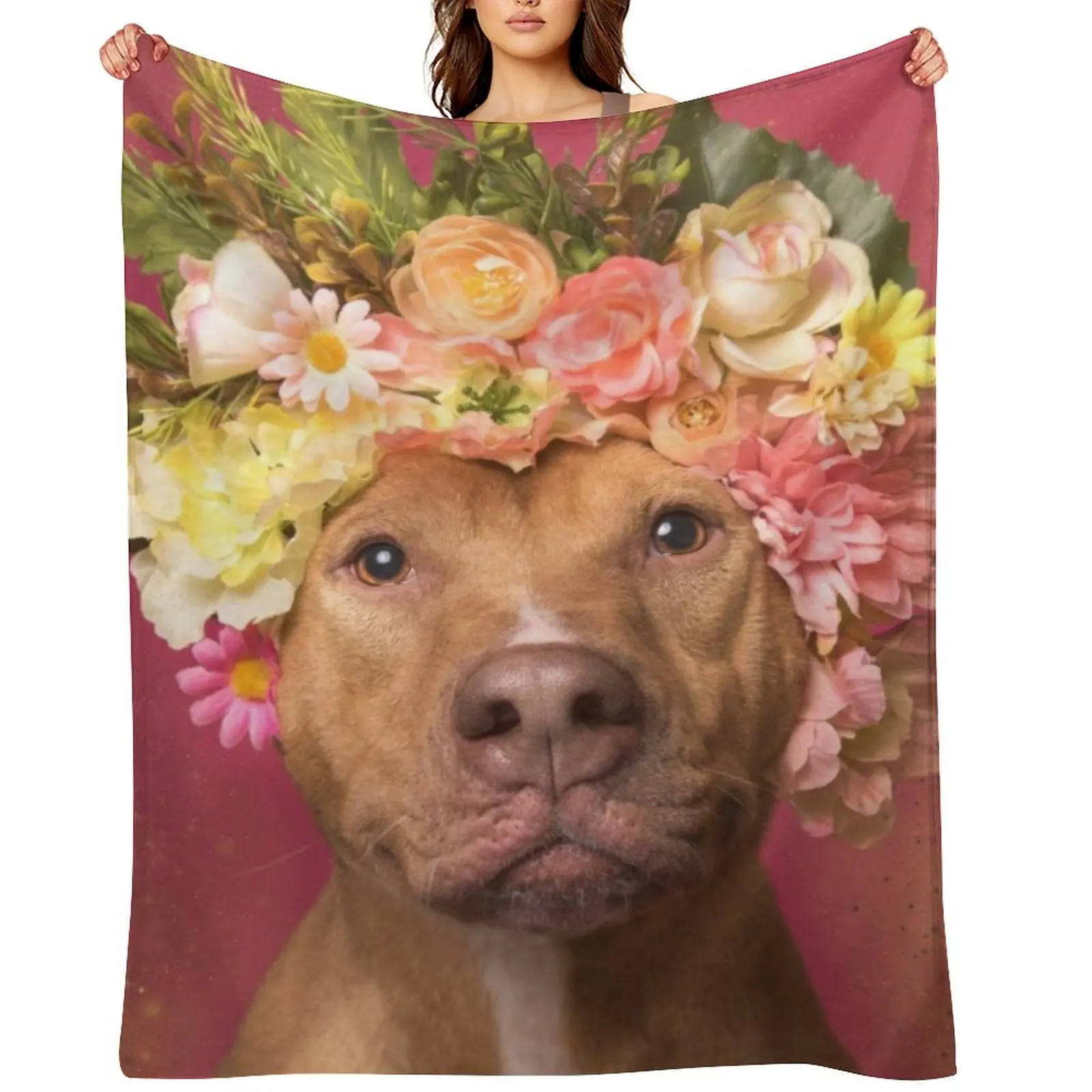 

Flower Power: Ashley Throw Blanket Thermal Winter beds For Decorative Sofa decorative Blankets