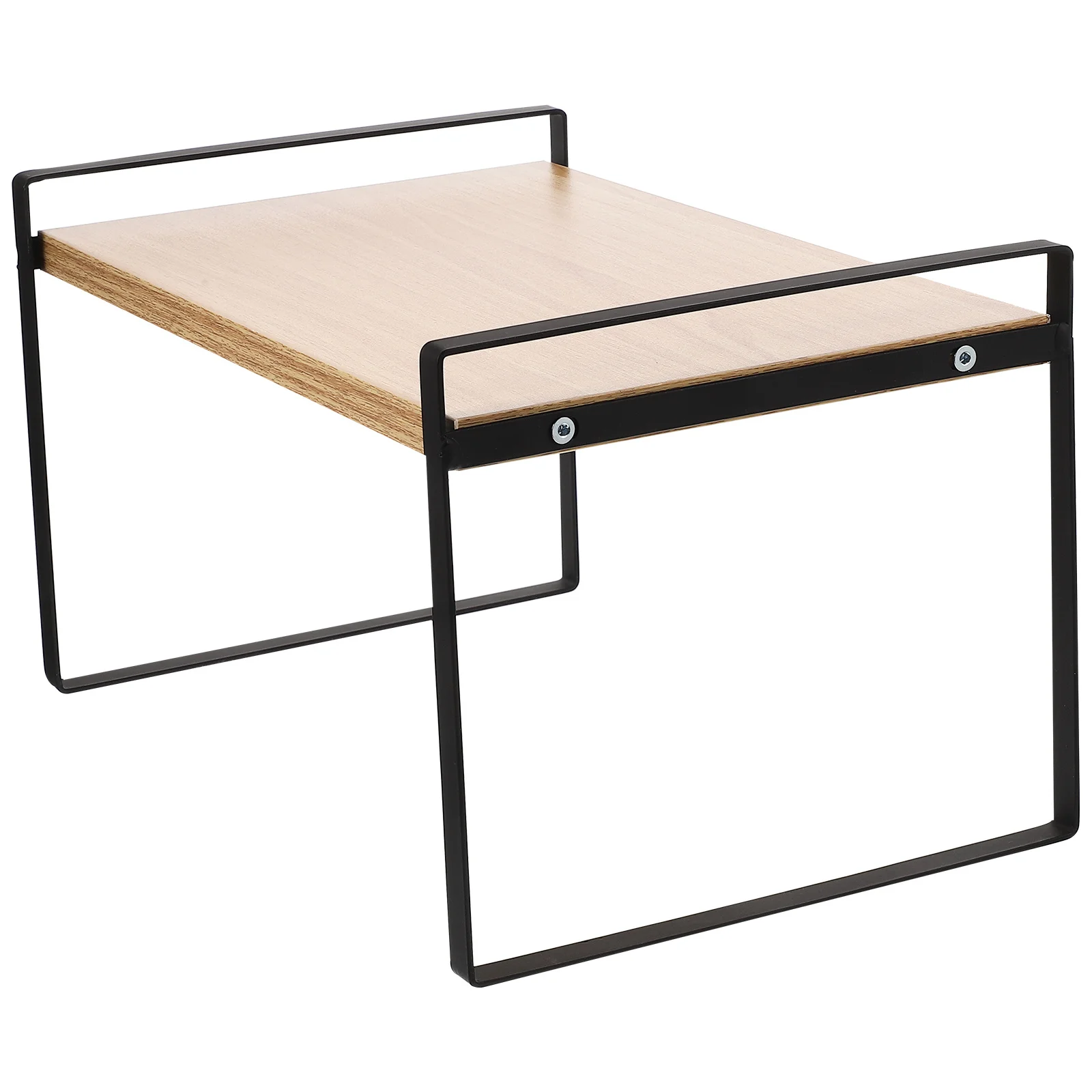 Organizador de escritorio de hierro, estante de almacenamiento de oficina, diseño Simple y elegante, soporte para libros de larga duración, organizador de escritorio, estante de almacenamiento para dormitorio