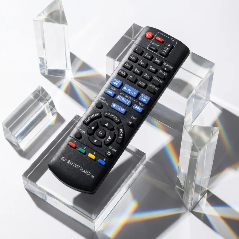 Blu-ray Disc Player Remote for Physical Media Collectors, Compatible with N2QAYB001153 N2QAYB001154 N2QAYB001155 N2QAYB001156