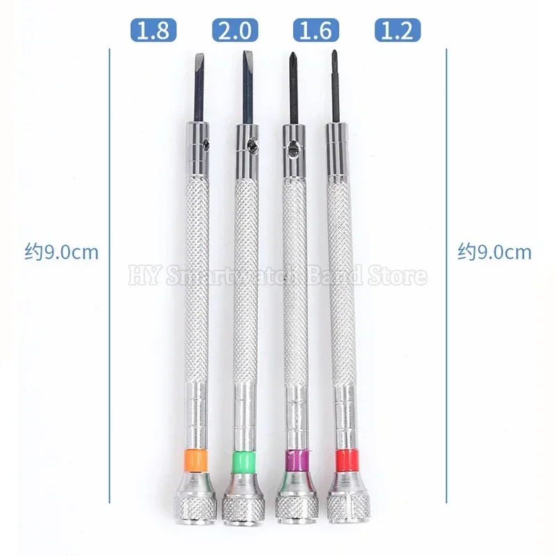 9Pcs 0.8mm-2.0mm Screwdriver Set Tool for Watchmaker Removal Watch Repair Kit Replacement Watchmaker Watch Repair Tool Accessory