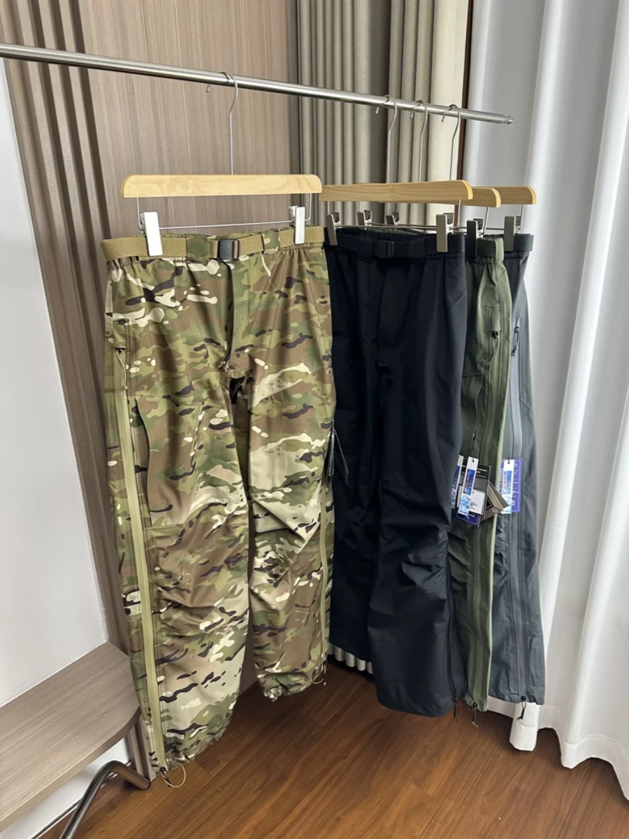 

Men's Outdoor Hard ell Cargo Pants Spring Autumn Youth Casual Long Trousers Hiking Tactical Workwear Waterproof Bird Pattern