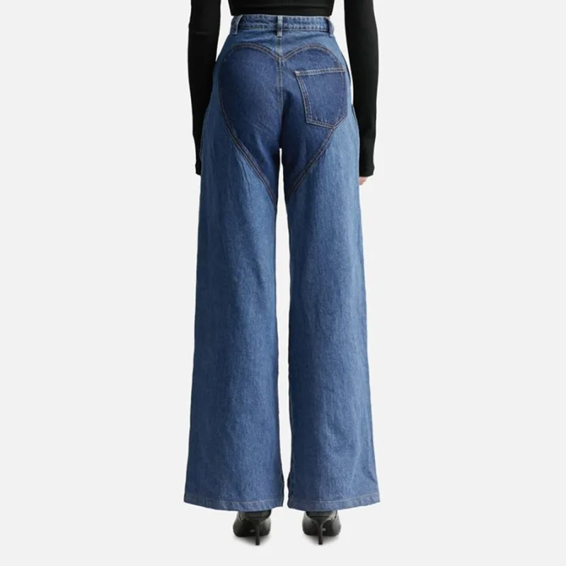 Jeans évidés à la mode pour femmes, tout assressenti, dame de bureau, parfait pour la fête, confortable, porter des jeans, toutes saisons