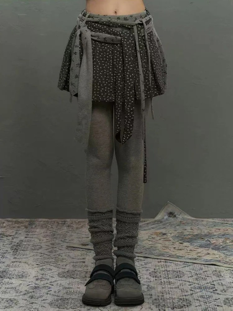 กระโปรงมินิสเกิร์ตพิมพ์ลายปะติดปะต่อ สไตล์ Y2K เอวสูง แฟชั่นสตรีทแวร์ กระโปรงพลีททรงไม่สมมาตร สไตล์ญี่ปุ่น กอธิค หวาน น่ารัก ทรงเอไลน์