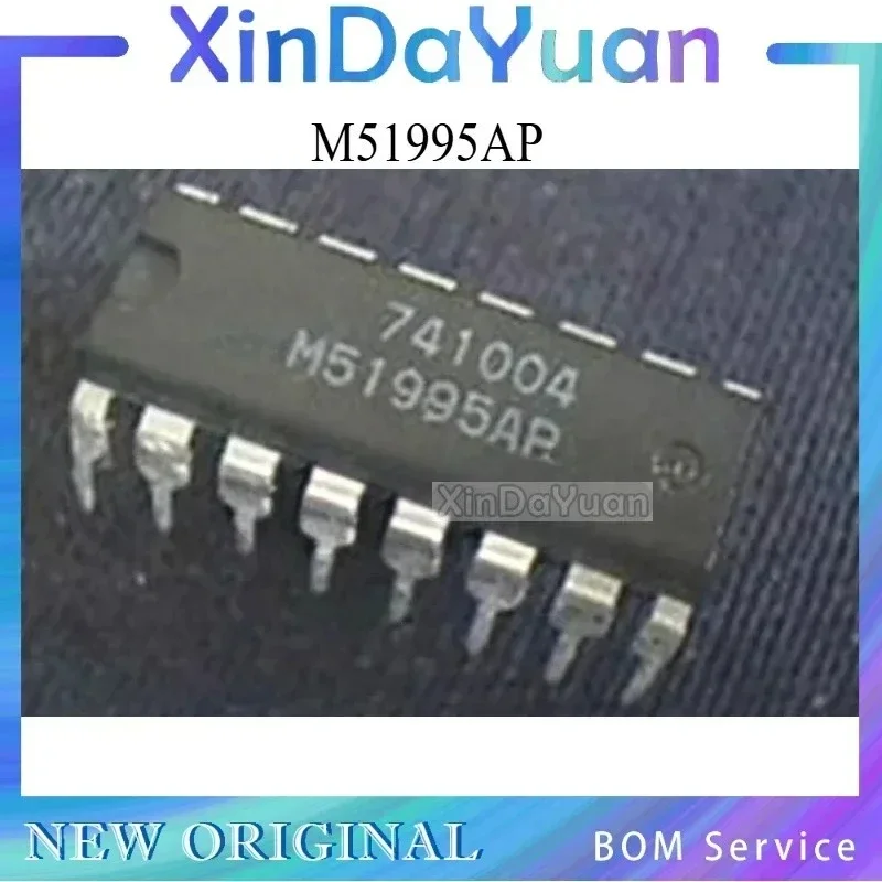 5 pcs  M51995AP DIP-16  M51995  Converter Chip IC