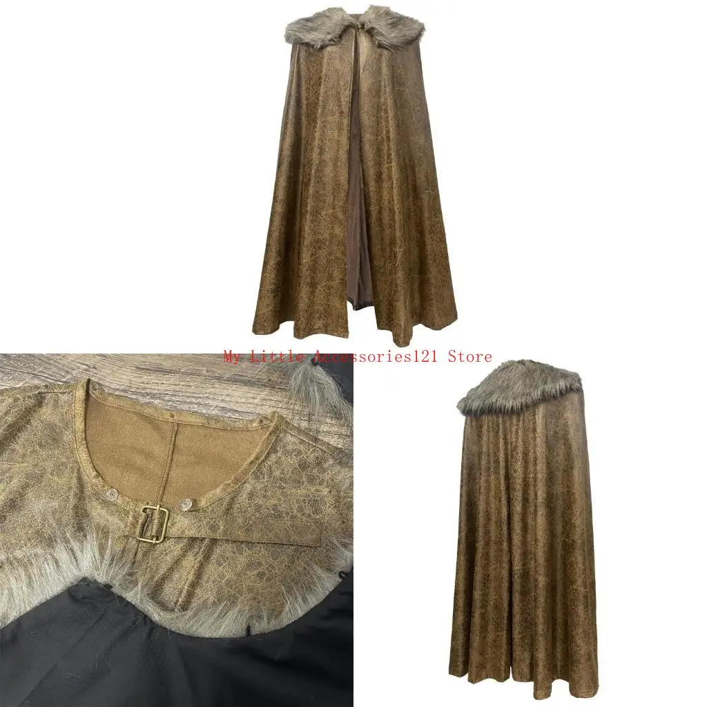 

Medieval Cloak Shoulder Wrap For Costume Parties Roleplaying Props