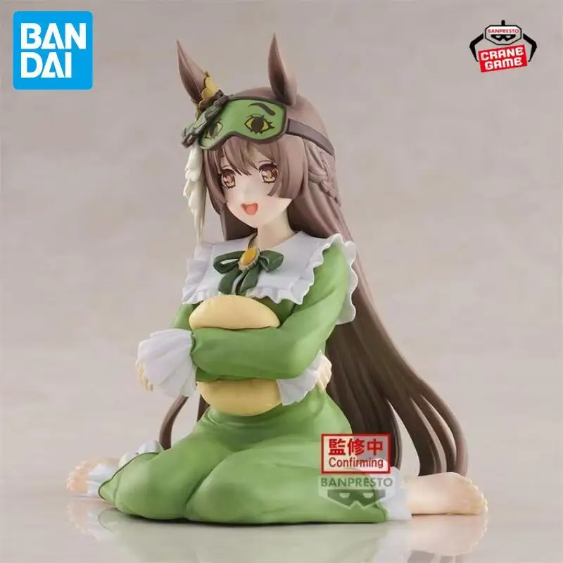 Bandai Original Banpresto Umamusume Pretty Derby Season 3 Relax Time Satono Diamond Action Figures Anime Figuras Dolls Toys Gift