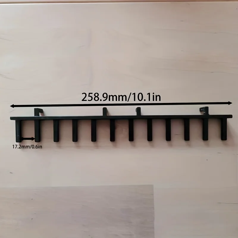 1Pc Artist Organizer Heavy-Duty Plastic Pigment Tube Bracket Compatible Home Space-Saving Wall-Mounted Racks Storage
